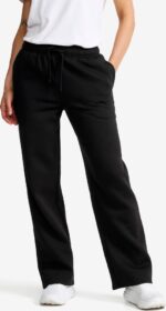 RevolutionRace Olohousut – Musta – RVRC Wide Sweatpants Naiset Black, Koko:S