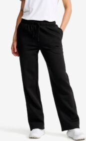 RevolutionRace Olohousut – Musta – RVRC Wide Sweatpants Naiset Black, Koko:S