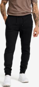 RevolutionRace Olohousut – Musta – Street Scuba Sweatpants Miehet Black, Koko:S