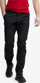 RevolutionRace Ulkoiluhousut, Vaellushousut & Retkeilyhousut – Musta – Outdoor Basic Pants Miehet Black, Koko:S