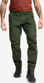 RevolutionRace Outdoor Basic Pants Miehet Forest Green, Koko:XL – Ulkoiluhousut, Vaellushousut & Retkeilyhousut