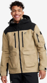 RevolutionRace Outdoor Jacket Miehet Khaki, Koko:S – Ulkoilutakki, Kuoritakki & Tuulitakki
