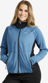 RevolutionRace > Takit > Tuulitakit – Sininen – Pace Hooded Wind Jacket Naiset Stellar, Koko:S