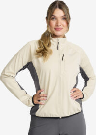 RevolutionRace > Takit > Tuulitakit – Harmaa – Pace Wind Jacket Naiset Peyote/Magnet, Koko:S