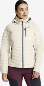 RevolutionRace Ulkoilutakki, Kuoritakki & Tuulitakki – Beige – Radical Insulate Jacket Naiset Oatmeal, Koko:XS