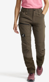 RevolutionRace Ulkoiluhousut, Vaellushousut & Retkeilyhousut – Ruskea – RVRC GP Pro Stretch Pants Naiset Mud, Koko:M