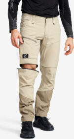 RevolutionRace Range Pro Zip-off Pants Miehet Aluminium/Brindle, Koko:XL – Zip-off-housut