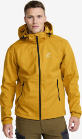 RevolutionRace > Softshell-takit – Keltainen – Responder Softshell Jacket Miehet Harvest Gold, Koko:S
