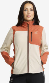 RevolutionRace > Takit > Softshell-takit – Ruskea – Ridge Trek Stretch Jacket Naiset Bruschetta/Peyote, Koko:3XL