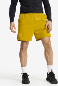 RevolutionRace > Shortsit – Keltainen – Rise 2-in-1 Shorts Miehet Golden Palm, Koko:2XL