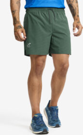 RevolutionRace > Shortsit – Vihreä – Rush Pro Shorts Miehet Garden Topiary, Koko:M
