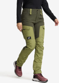 RevolutionRace Ulkoiluhousut, Vaellushousut & Retkeilyhousut – – RVRC GP Pants Naiset Deep Depths/Pine Green, Koko:M