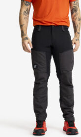 RevolutionRace Ulkoiluhousut, Vaellushousut & Retkeilyhousut – Musta – RVRC GP Pro Pants Miehet Jetblack, Koko:3XL