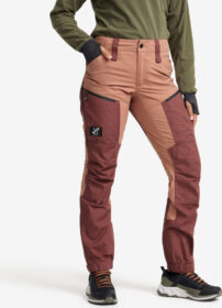 RevolutionRace Ulkoiluhousut, Vaellushousut & Retkeilyhousut – Punainen – RVRC GP Pro Pants Naiset Sable/Copper Brown, Koko:2XL