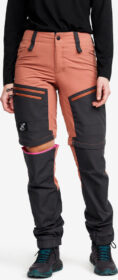RevolutionRace RVRC GP Pro Zip-off Pants Naiset Copper Brown, Koko:L – Zip-off-housut