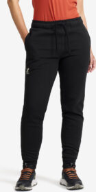 RevolutionRace Olohousut – Musta – RVRC Sweatpants Naiset Black, Koko:3XL