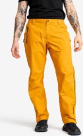 RevolutionRace Sade- Ja Kuorihousut – Keltainen – Arcade 3L Lightweight Pants Miehet Golden Yellow, Koko:XS