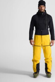 RevolutionRace Sade- Ja Kuorihousut – Keltainen – Ultra 3L Shell Bib Miehet Yellow, Koko:L