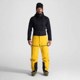 RevolutionRace > Sade- Ja Kuorihousut – Keltainen – Ultra 3L Shell Bib Miehet Yellow, Koko:XS