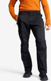 RevolutionRace Sade- Ja Kuorihousut – Musta – Arcade 3L Lightweight Pants Miehet Black, Koko:2XL