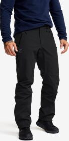RevolutionRace Sade- Ja Kuorihousut – Musta – Cyclone 3L Shell Pants Miehet Black, Koko:XS