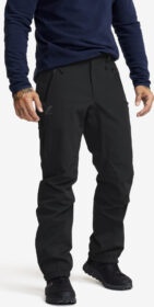 RevolutionRace > Sade- Ja Kuorihousut – Musta – Cyclone 3L Shell Pants Miehet Black, Koko:XS