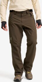 RevolutionRace Sade- Ja Kuorihousut – Ruskea – Cloud 3L Shell Pants Miehet Mud, Koko:XL
