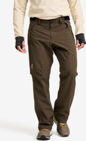 RevolutionRace > Sade- Ja Kuorihousut – Ruskea – Cloud 3L Shell Pants Miehet Mud, Koko:L