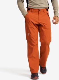 RevolutionRace Sade- Ja Kuorihousut – Ruskea – Cloud 3L Shell Pants Miehet Terracotta Brown, Koko:L