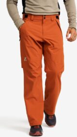 RevolutionRace > Sade- Ja Kuorihousut – Ruskea – Cloud 3L Shell Pants Miehet Terracotta Brown, Koko:M