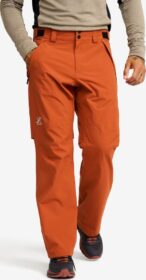 RevolutionRace Sade- Ja Kuorihousut – Ruskea – Cloud 3L Shell Pants Miehet Terracotta Brown, Koko:L