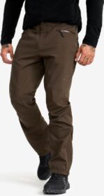 RevolutionRace Sade- Ja Kuorihousut – Ruskea – Silence Proshell 3L Pants Miehet Mud, Koko:S