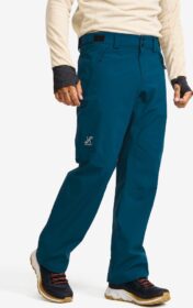 RevolutionRace Sade- Ja Kuorihousut – Sininen – Cloud 3L Shell Pants Miehet Blue Opal, Koko:XL