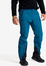 RevolutionRace Sade- Ja Kuorihousut – Sininen – Cyclone 3L Shell Pants Miehet Blue Opal, Koko:XS