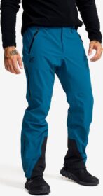 RevolutionRace Sade- Ja Kuorihousut – Sininen – Cyclone 3L Shell Pants Miehet Blue Opal, Koko:S