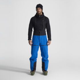 RevolutionRace > Sade- Ja Kuorihousut – Sininen – Ultra 3L Shell Bib Miehet Imperial Blue, Koko:S