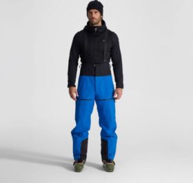 RevolutionRace > Sade- Ja Kuorihousut – Sininen – Ultra 3L Shell Bib Miehet Imperial Blue, Koko:XS