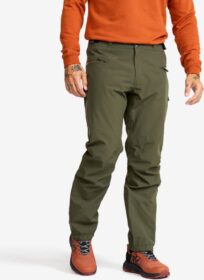 RevolutionRace > Sade- Ja Kuorihousut – Vihreä – Silence Proshell 3L Pants Miehet Forest Night, Koko:M