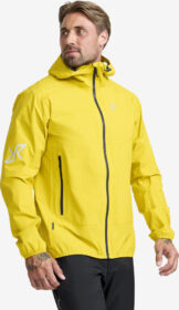 RevolutionRace > Sade- Ja Kuoritakit – Keltainen – Arcade 3L Lightweight Jacket Miehet Mango Mint, Koko:XL