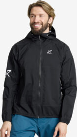 RevolutionRace > Sade- Ja Kuoritakit – Musta – Arcade 3L Lightweight Jacket Miehet Black, Koko:XL