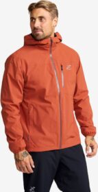 RevolutionRace Sade- Ja Kuoritakit – Oranssi – Vector 2L Jacket Miehet Rusty Orange, Koko:L