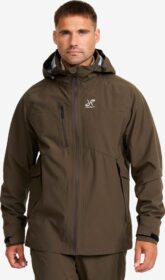 RevolutionRace > Sade- Ja Kuoritakit – Ruskea – Cloud 3L Shell Jacket Miehet Mud, Koko:L