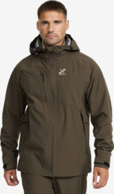 RevolutionRace > Sade- Ja Kuoritakit – Ruskea – Cloud 3L Shell Jacket Miehet Mud, Koko:S