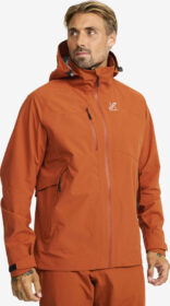 RevolutionRace > Sade- Ja Kuoritakit – Ruskea – Cloud 3L Shell Jacket Miehet Terracotta Brown, Koko:XL