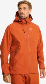RevolutionRace > Sade- Ja Kuoritakit – Ruskea – Cloud 3L Shell Jacket Miehet Terracotta Brown, Koko:S