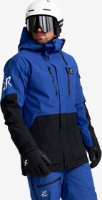 RevolutionRace Sade- Ja Kuoritakit – Sininen – AccXel 2L Ski Jacket Miehet Surf the Web/Black, Koko:S