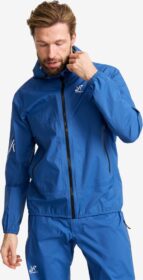 RevolutionRace Sade- Ja Kuoritakit – Sininen – Arcade 3L Lightweight Jacket Miehet True Blue, Koko:M