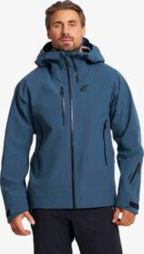 RevolutionRace Sade- Ja Kuoritakit – Sininen – Cyclone 3L Shell Jacket Miehet Insignia Blue, Koko:M