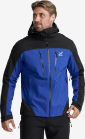 RevolutionRace > Sade- Ja Kuoritakit – Sininen – Silence Proshell 3L Jacket Miehet Surf the Web/Black, Koko:M