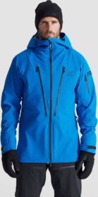 RevolutionRace Sade- Ja Kuoritakit – Sininen – Ultra 3L Shell Jacket Miehet Imperial Blue, Koko:2XL